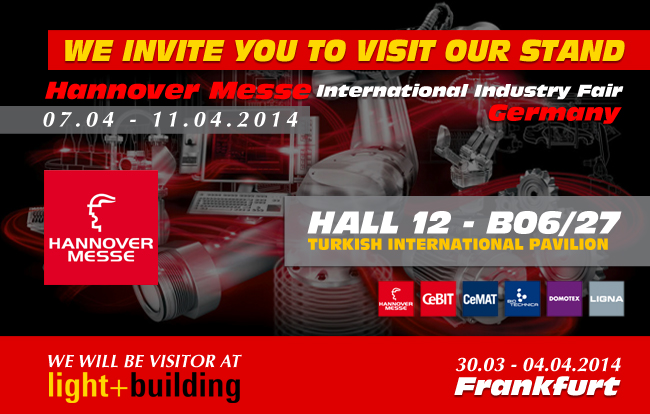 WE INVITE TO VISIT OUR STAND